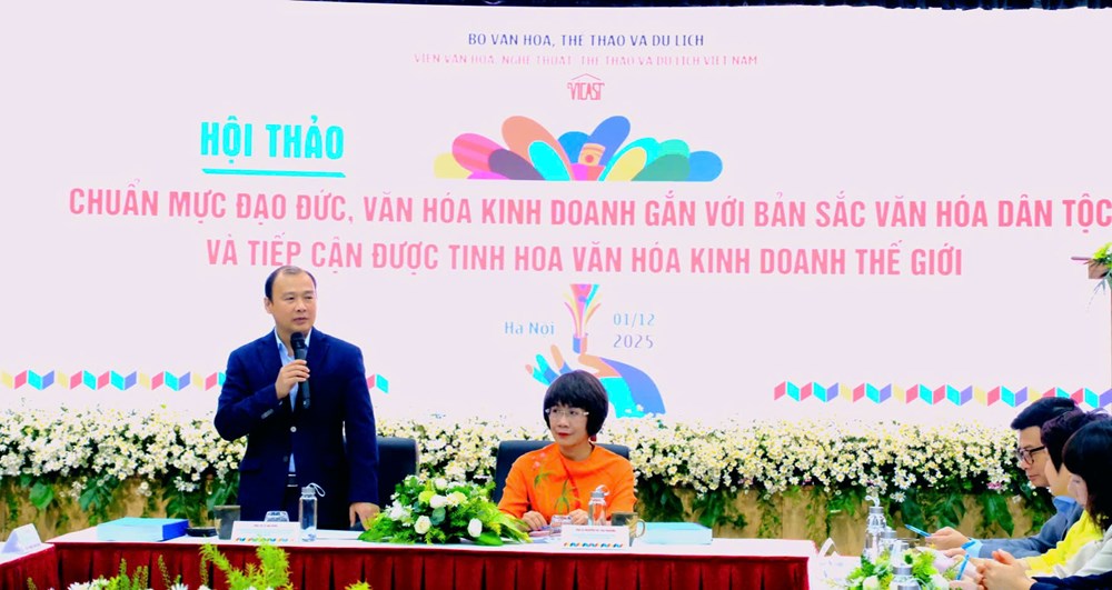 Xây dựng chuẩn mực đạo đức, văn hóa kinh doanh gắn với bản sắc văn hóa  dân tộc  - ảnh 3