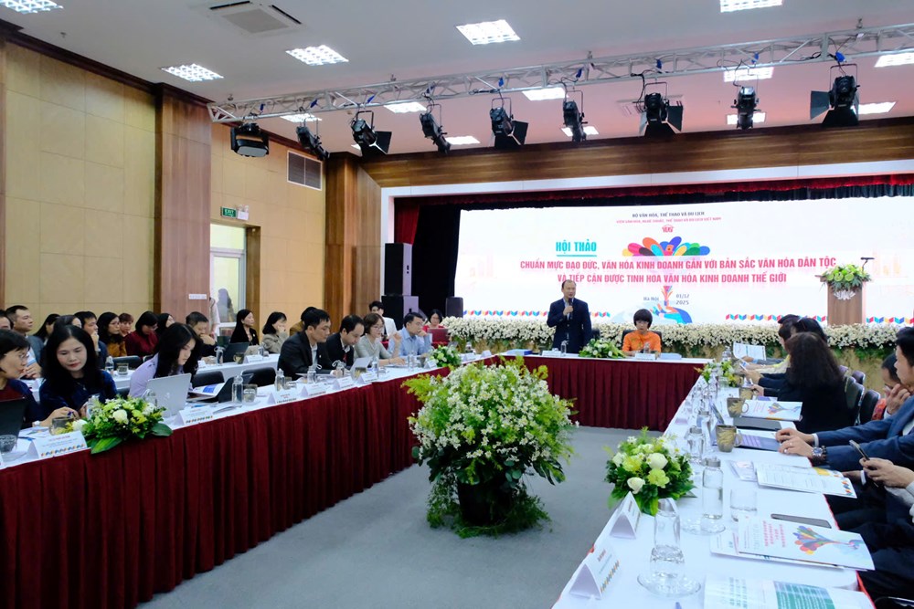 Xây dựng chuẩn mực đạo đức, văn hóa kinh doanh gắn với bản sắc văn hóa  dân tộc  - ảnh 2