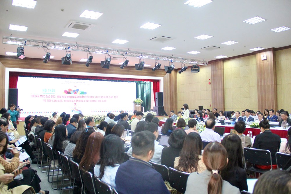 Xây dựng chuẩn mực đạo đức, văn hóa kinh doanh gắn với bản sắc văn hóa  dân tộc  - ảnh 6