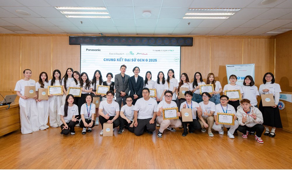 Vinh danh Top 5 “Đại sứ Gen G 2025” lan toả lối sống xanh - ảnh 4