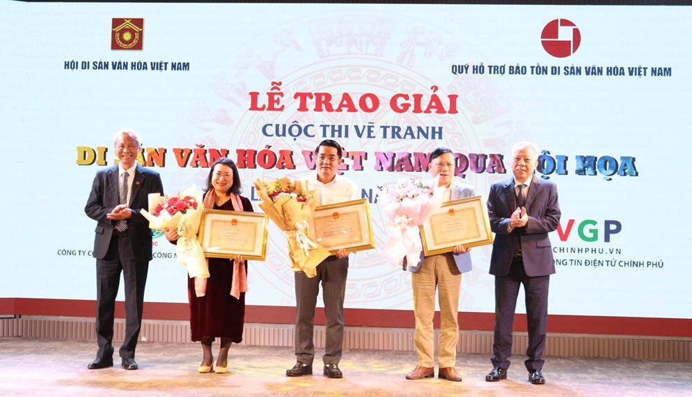Trao giải Cuộc thi vẽ tranh “Di sản văn hoá Việt Nam qua hội hoạ” lần thứ II – năm 2025 - ảnh 1