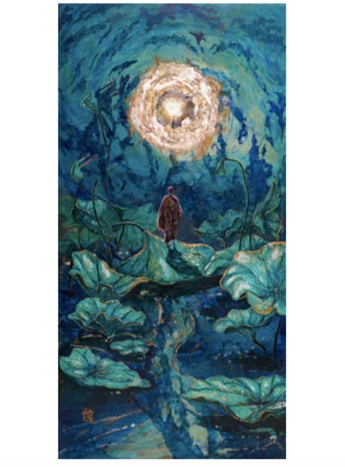 Không gian nghệ thuật của Chu Nhật Quang gây chú ý với tranh sơn mài tiền tỉ - ảnh 5