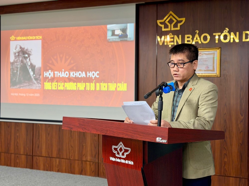 “Tổng kết các phương pháp tu bổ di tích tháp Chăm”- nhìn lại hơn 40 năm bảo tồn một loại hình di sản đặc sắc - ảnh 2
