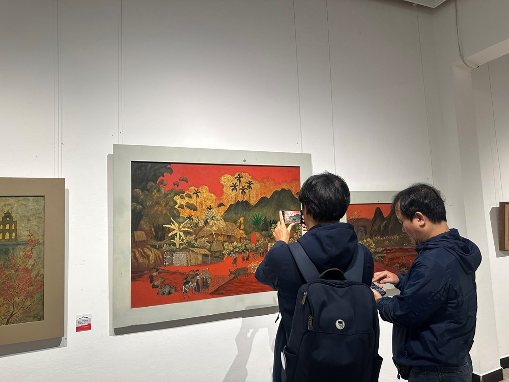 44 tác phẩm sơn mài tiêu biểu chào mừng Đại hội XIV của Đảng - ảnh 3