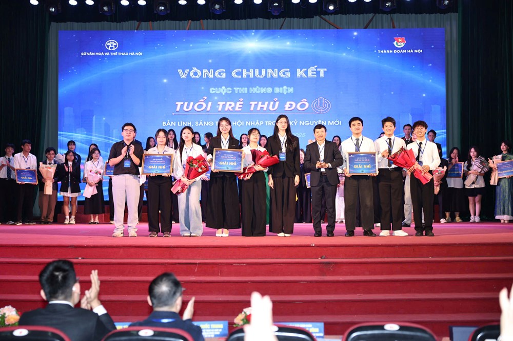 Tuổi trẻ Thủ đô cất tiếng nói trách nhiệm tại Chung kết Cuộc thi Hùng biện 2025 - ảnh 6