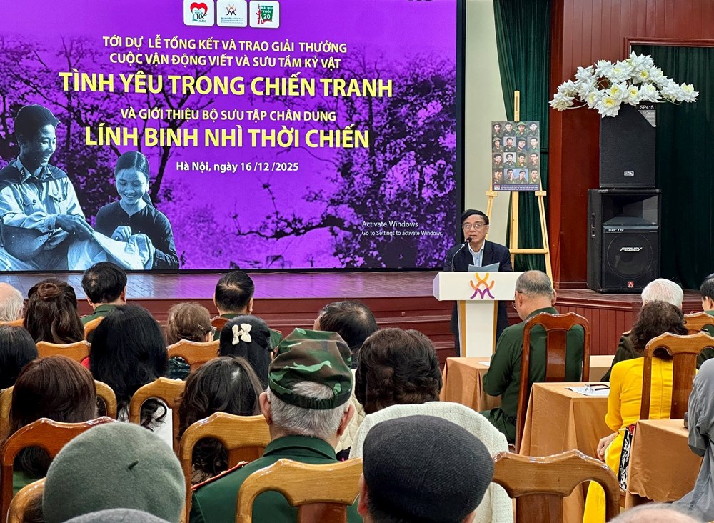 Vinh danh 8 tác phẩm kể chuyện “Tình yêu trong chiến tranh“ - ảnh 1