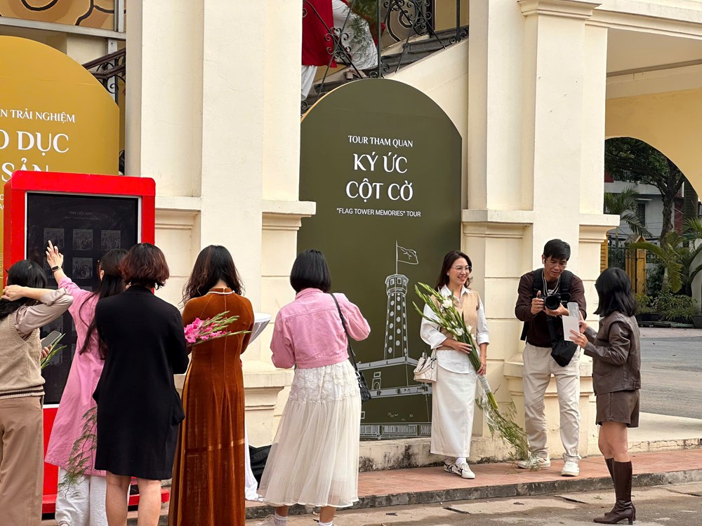 Trải nghiệm “Ký ức Cột cờ” tại Hoàng thành Thăng Long cùng công nghệ số - ảnh 5