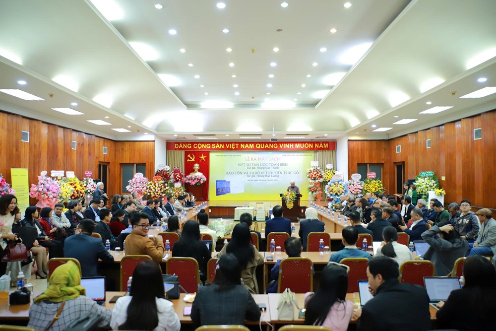 Ra mắt hai công trình nghiên cứu về lịch sử và bảo tồn di sản văn hóa của gia đình Hoàng Đạo - ảnh 5