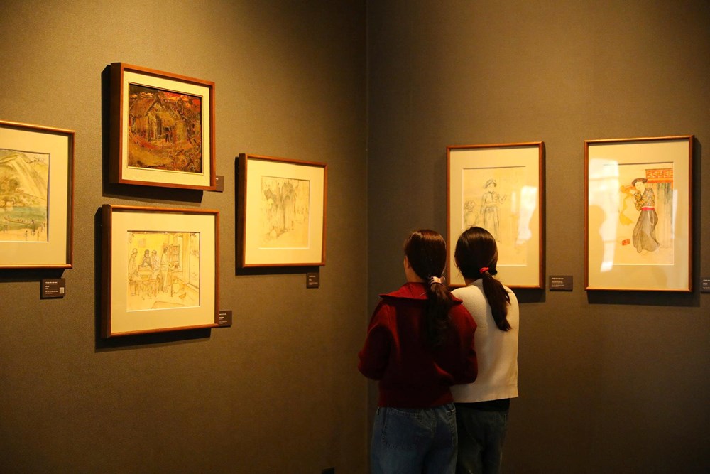 Lần đầu tiên giới thiệu không gian trưng bày chuyên đề về danh hoạ Tô Ngọc Vân - ảnh 2