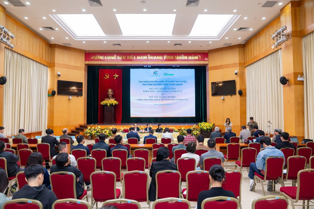 Thi tuyển phương án kiến trúc cảnh quan Quảng trường Đông Kinh Nghĩa Thục và Công viên phía Đông hồ Hoàn Kiếm - ảnh 5