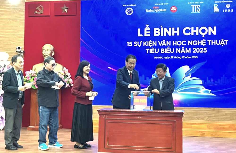 Bình chọn 15 sự kiện Văn học nghệ thuật tiêu biểu năm 2025 - ảnh 1