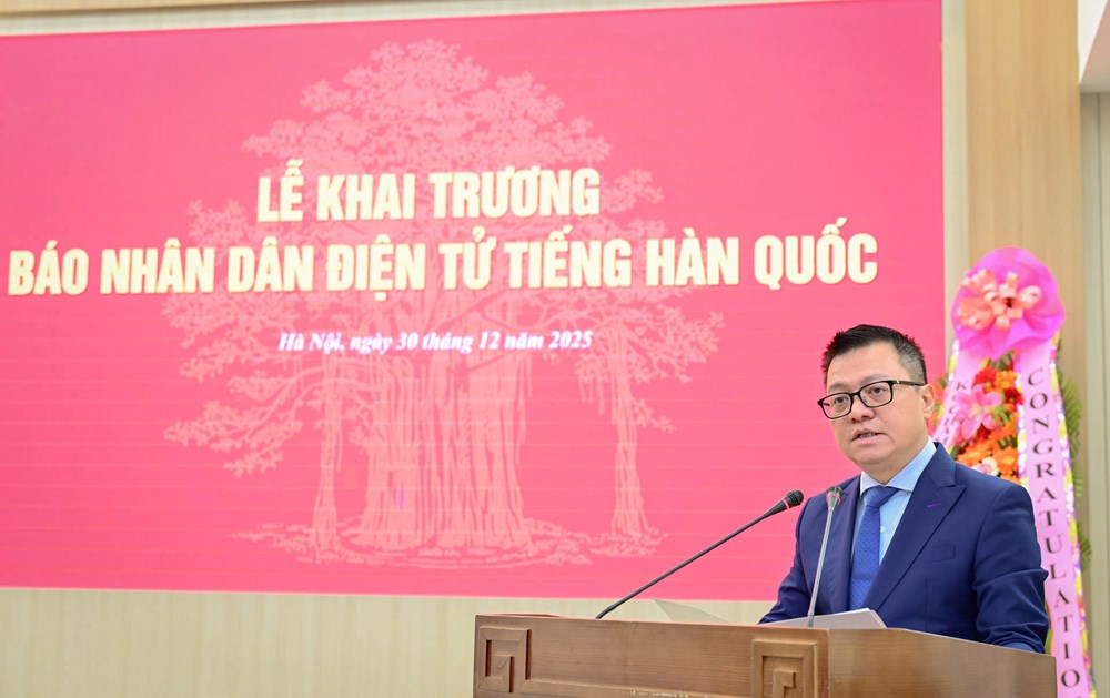 Khai trương trang Nhân Dân điện tử tiếng Hàn Quốc - ảnh 4
