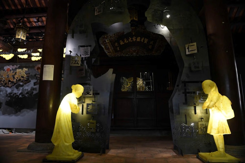 “Đạo học ngàn năm” – Tôn vinh truyền thống hiếu học trong không gian di sản Văn Miếu - ảnh 2