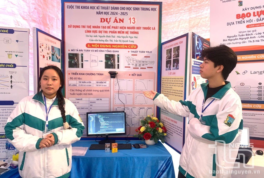 Thái Nguyên ứng dụng AI trong phòng, chống thuốc lá học đường - ảnh 1