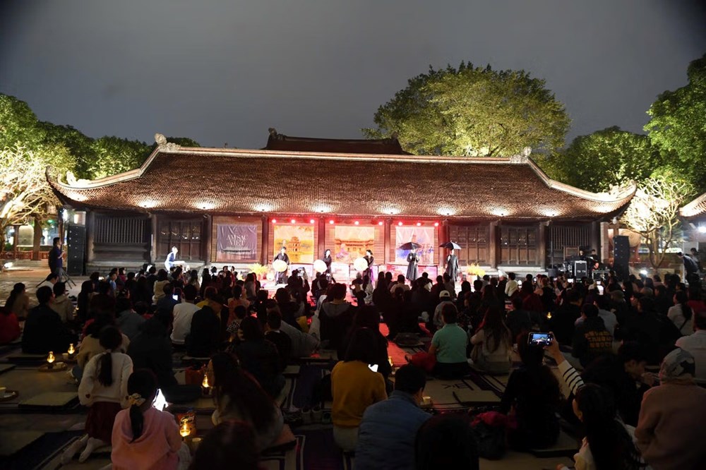 Đánh thức không gian di sản Văn Miếu - Quốc Tử Giám về đêm - ảnh 13