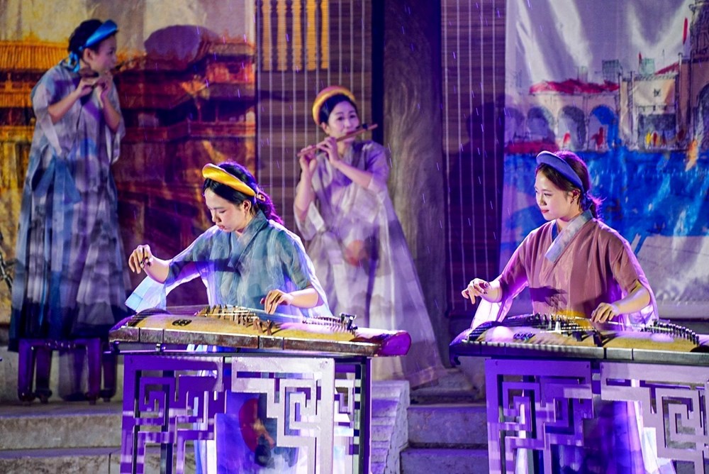 Đánh thức không gian di sản Văn Miếu - Quốc Tử Giám về đêm - ảnh 7