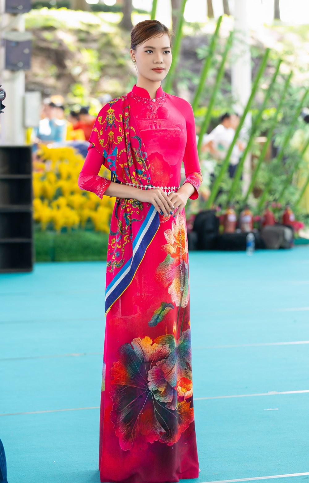 “Sắc Sen miền di sản” tôn vinh vẻ đẹp của áo dài Việt - ảnh 3