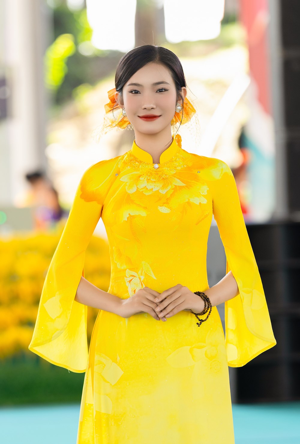 “Sắc Sen miền di sản” tôn vinh vẻ đẹp của áo dài Việt - ảnh 7