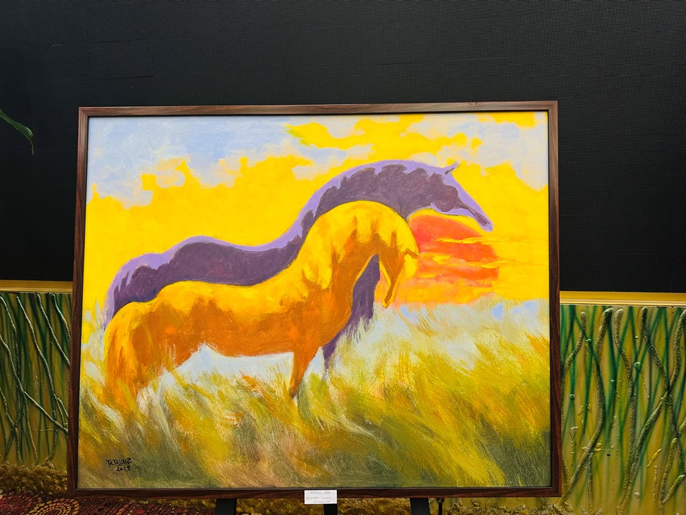 “Mã đáo” – hành trình hội họa về khát vọng, bền bỉ và sức mạnh tinh thần - ảnh 6