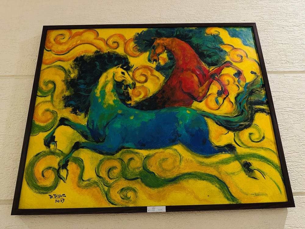 “Mã đáo” – hành trình hội họa về khát vọng, bền bỉ và sức mạnh tinh thần - ảnh 2