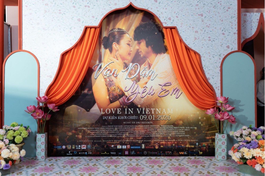 Công chiếu “Vạn dặm yêu em” - bộ phim về chuyện tình xuyên biên giới Việt – Ấn - ảnh 1