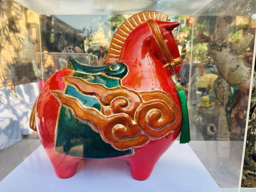 Khám phá “Ngựa về phố” với những tác phẩm độc bản tại Di tích Văn Miếu - ảnh 13