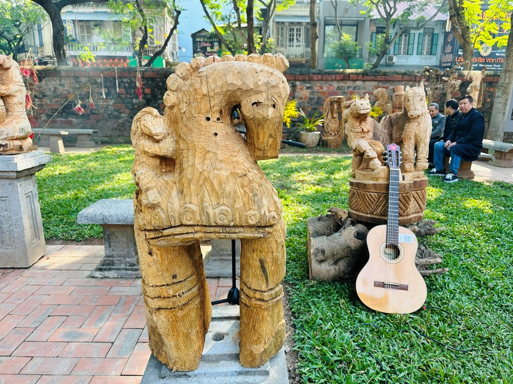 Khám phá “Ngựa về phố” với những tác phẩm độc bản tại Di tích Văn Miếu - ảnh 10
