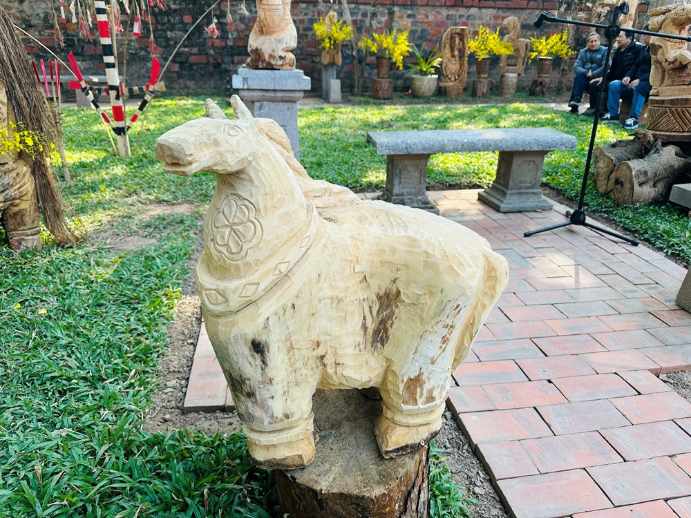 Khám phá “Ngựa về phố” với những tác phẩm độc bản tại Di tích Văn Miếu - ảnh 6