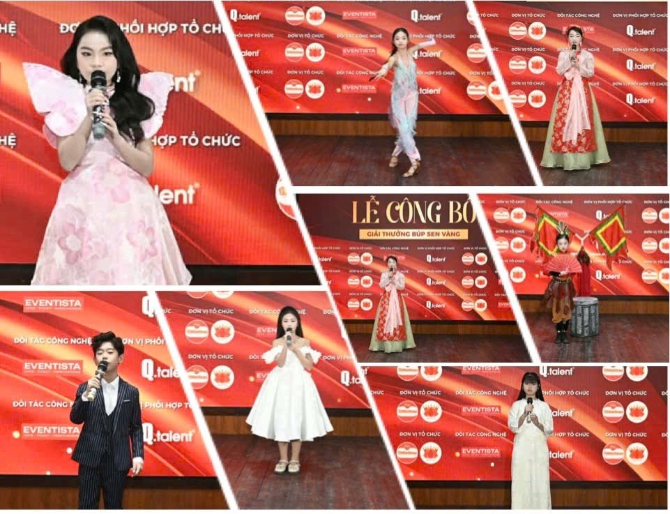 Ra mắt Giải thưởng Búp Sen Vàng chắp cánh tài năng nghệ thuật nhí - ảnh 3