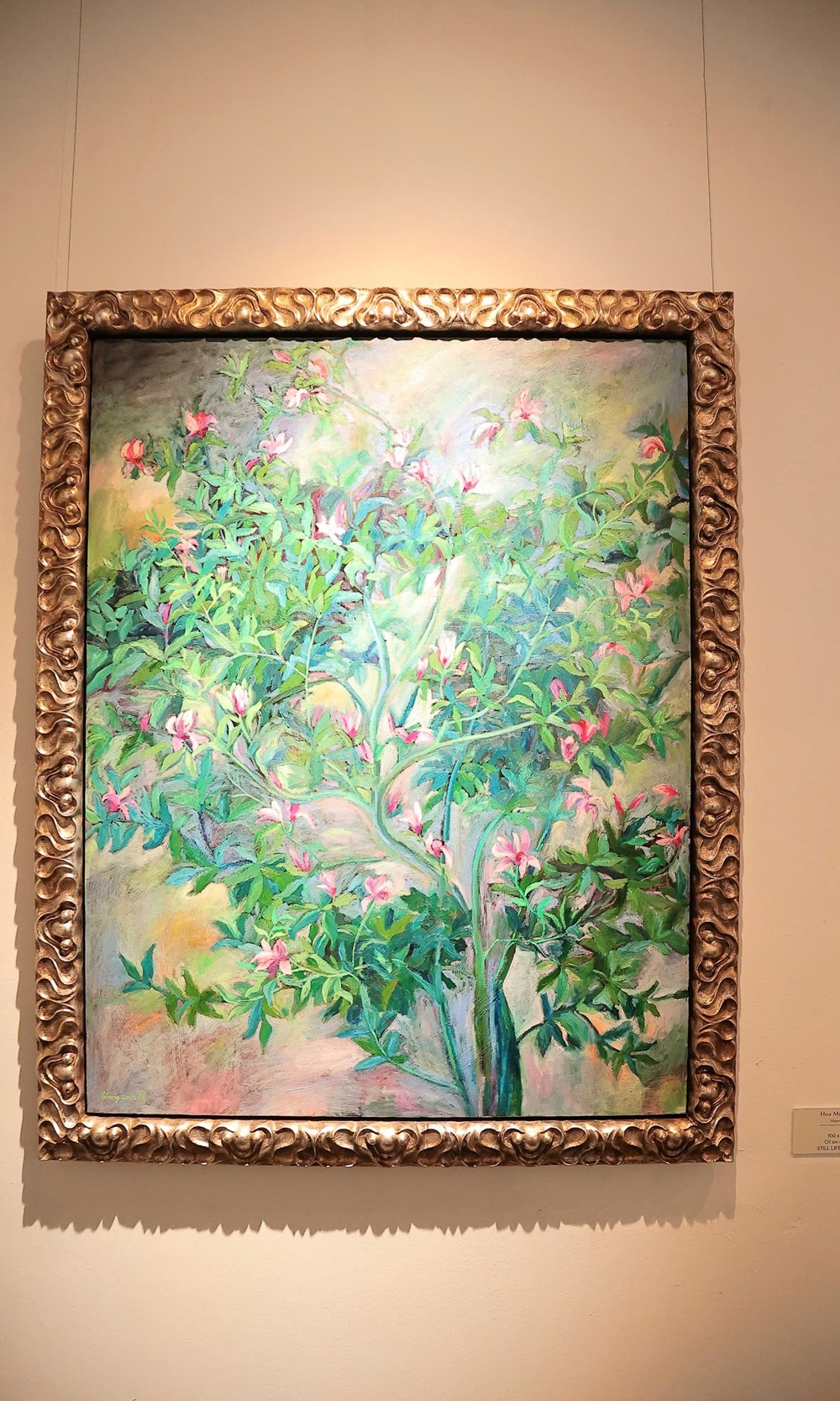 “Mộng giữa chiều hoa” – giấc mơ hội họa dịu dàng của họa sĩ Lê Trang - ảnh 3