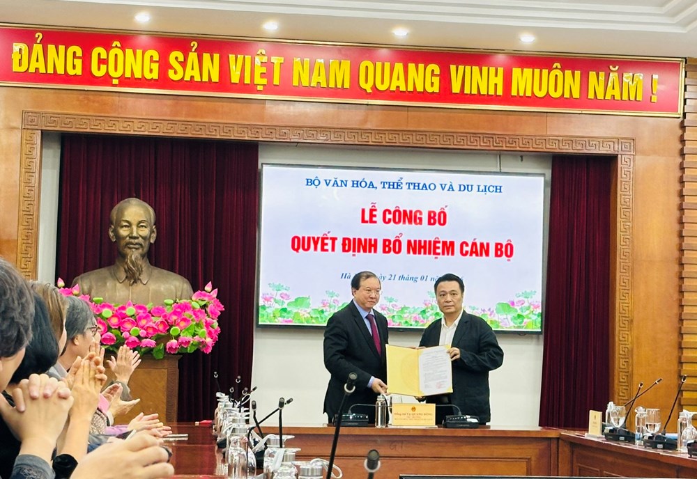 Bộ VHTTDL bổ nhiệm lãnh đạo ba đơn vị trực thuộc - ảnh 2