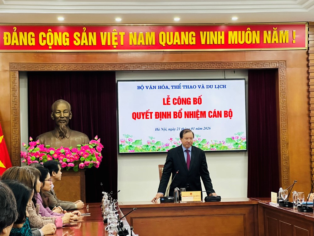 Bộ VHTTDL bổ nhiệm lãnh đạo ba đơn vị trực thuộc - ảnh 5