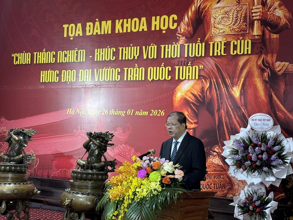 Chùa Thắng Nghiêm - Khúc Thủy với thời tuổi trẻ của Hưng Đạo Đại Vương Trần Quốc Tuấn - ảnh 4