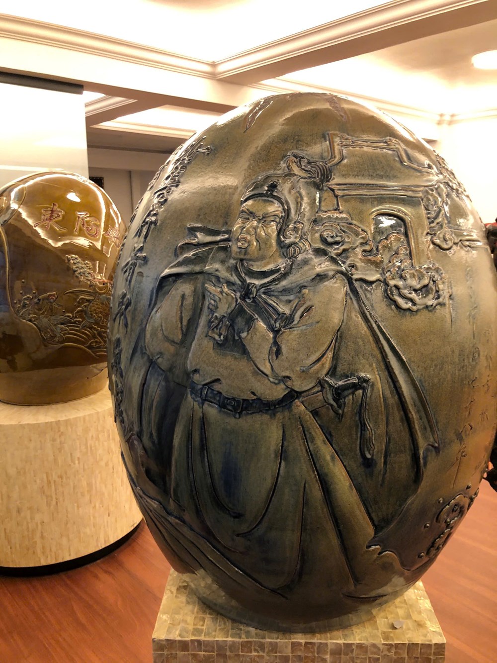 Bảo tàng Mỹ thuật Việt Nam tiếp nhận 4 tác phẩm của Nghệ nhân Trần Nam Tước - ảnh 5