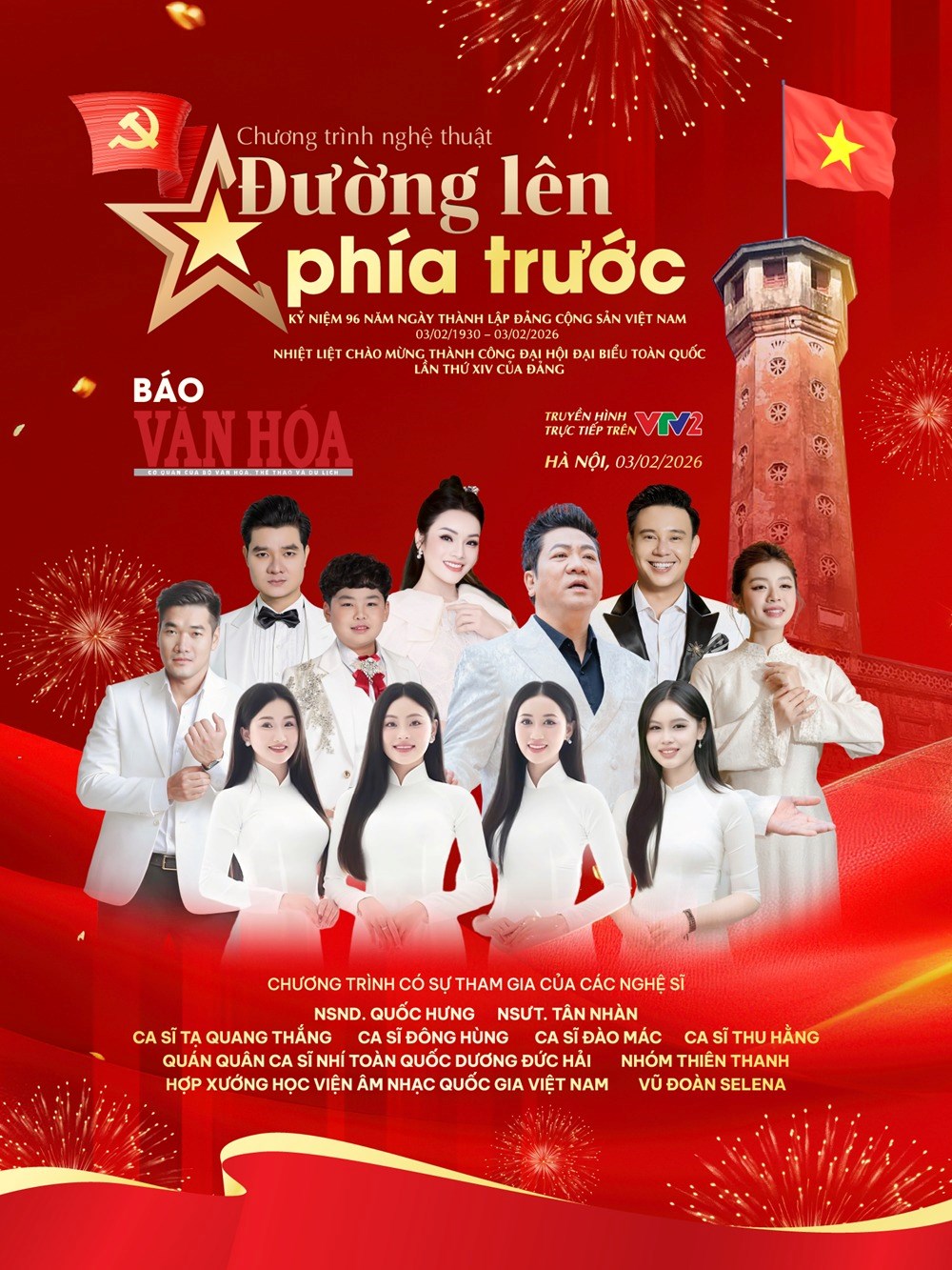 Tối nay diễn ra chương trình nghệ thuật đặc biệt “Đường lên phía trước“ - ảnh 4