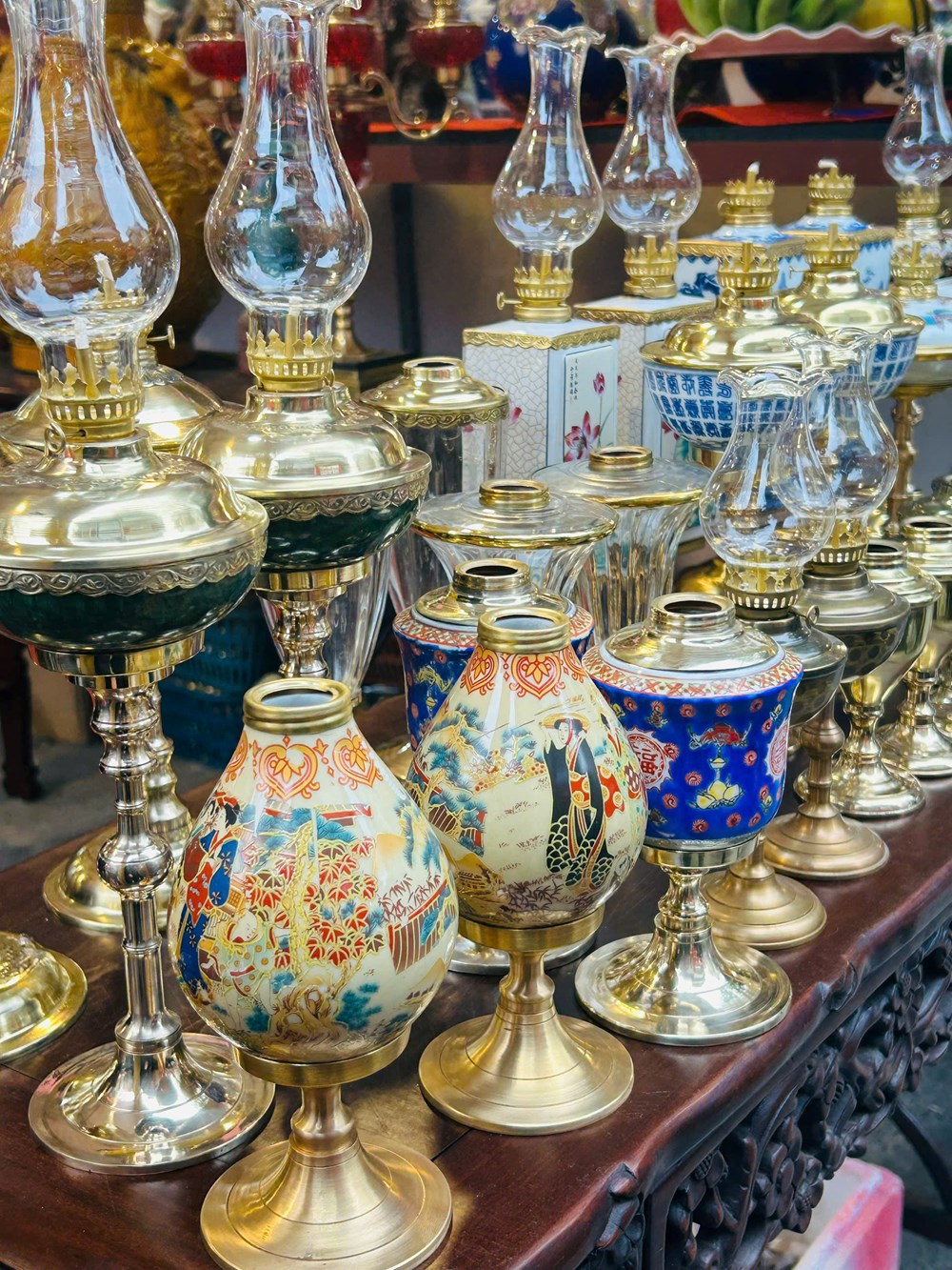 Chưa khai mạc nhưng Chợ hoa Xuân Phố cổ 2026 đã tấp nập du khách - ảnh 24