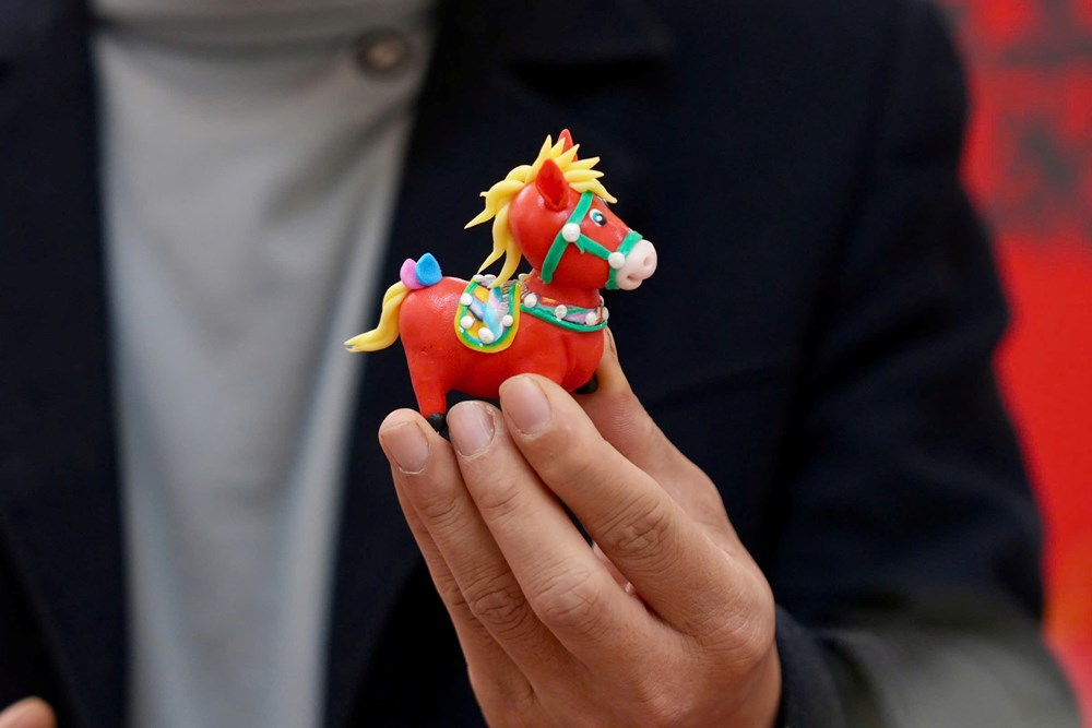 Chưa khai mạc nhưng Chợ hoa Xuân Phố cổ 2026 đã tấp nập du khách - ảnh 22