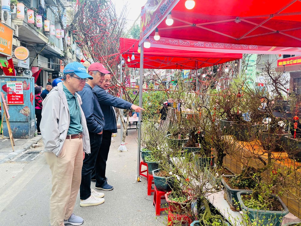 Ngày xuân khám phá chợ hoa lâu đời nhất Hà thành - ảnh 3