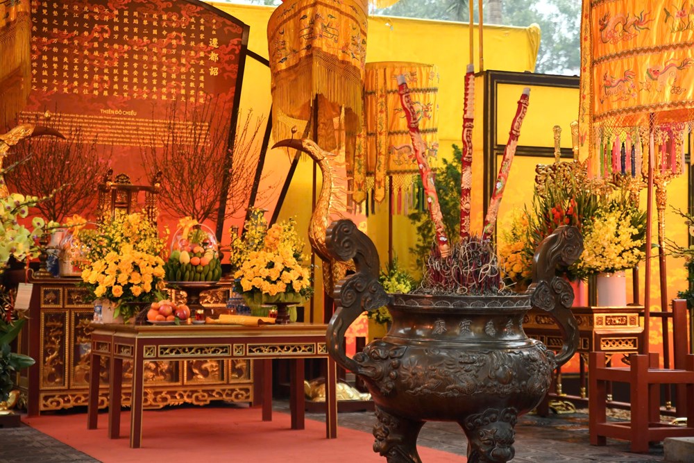 Tái hiện nghi lễ cung đình “Tống cựu nghinh tân” tại Hoàng thành Thăng Long - ảnh 1