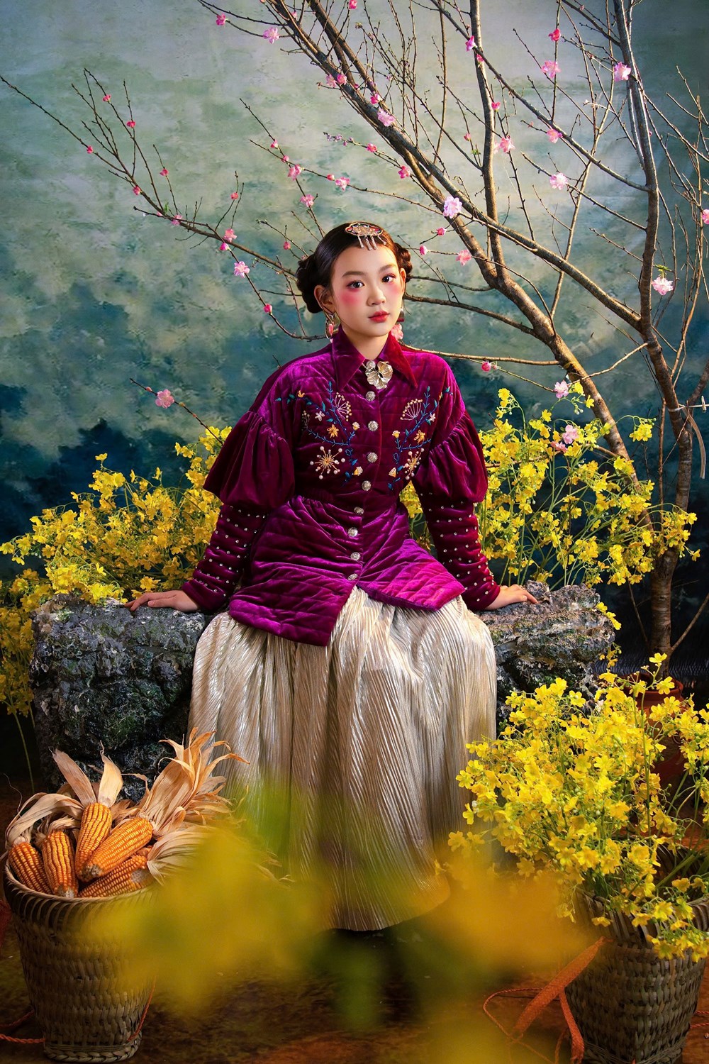 MC Thanh Mai và học trò Lưu Huyền Anh tỏa sáng trong trang phục tôn vinh văn hóa Tây Bắc - ảnh 3