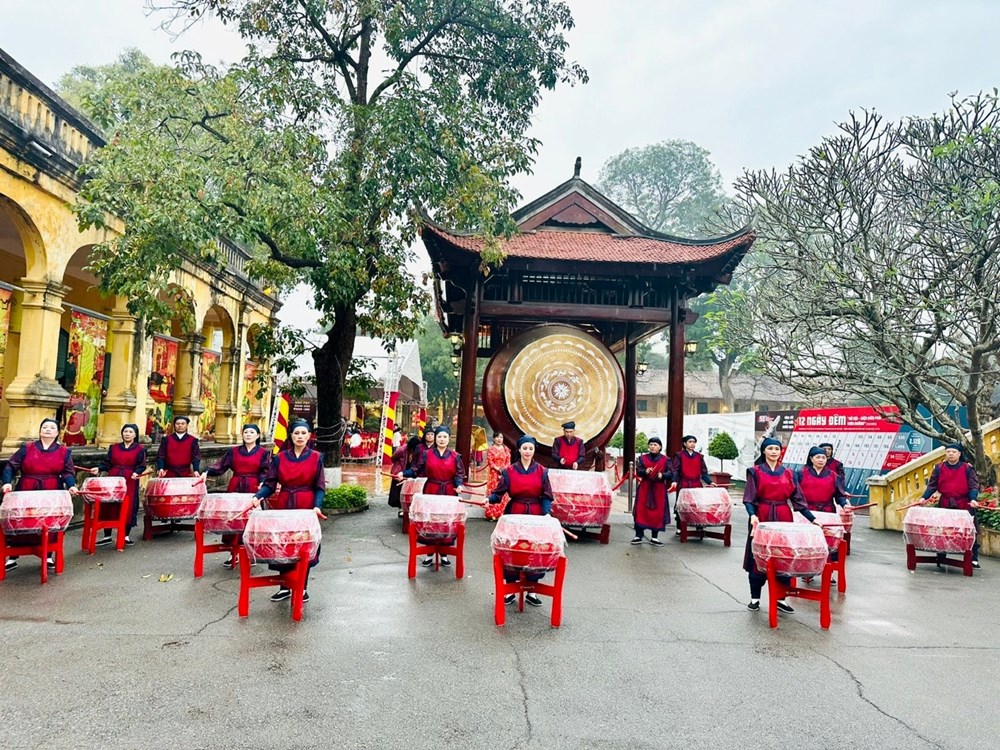 Dâng hương khai xuân theo nghi thức cung đình ở Hoàng thành Thăng Long - ảnh 5