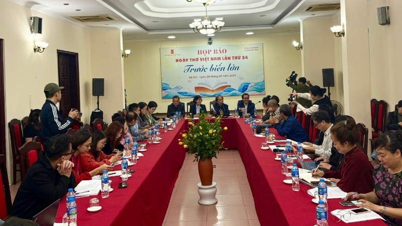 Ngày thơ Việt Nam năm 2026 - thơ ca đứng trước biển lớn - ảnh 1