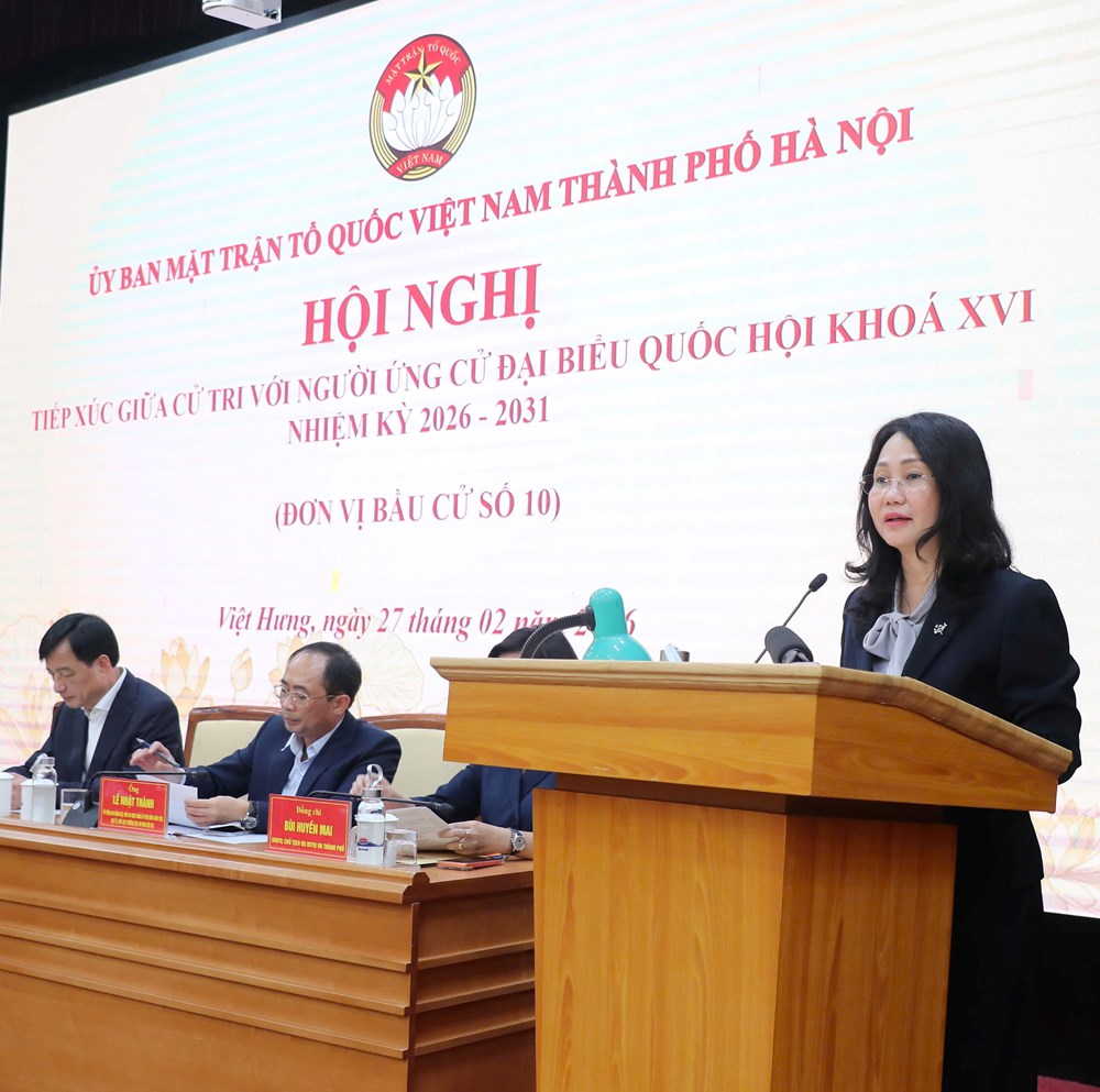 Ứng cử viên ĐBQH Hà Nội cam kết nâng cao chất lượng lập pháp, phát triển văn hóa Thủ đô - ảnh 3