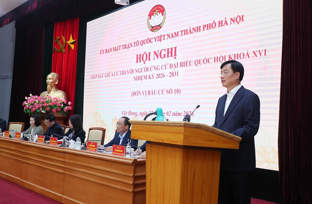 Ứng cử viên ĐBQH Hà Nội cam kết nâng cao chất lượng lập pháp, phát triển văn hóa Thủ đô - ảnh 1