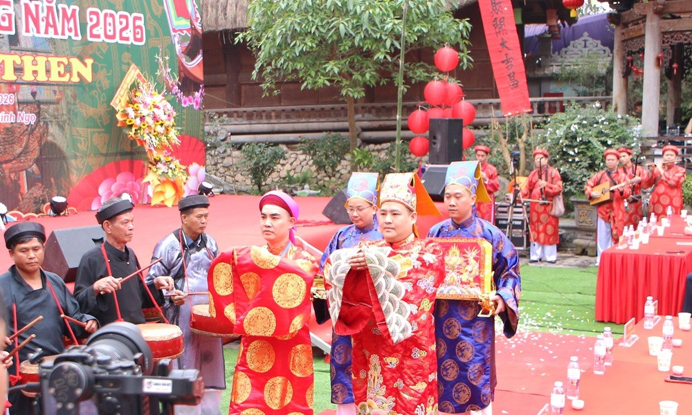 Lễ hội mở cửa rừng đền Chúa Then: Lan tỏa giá trị tâm linh và gắn kết cộng đồng vùng cao - ảnh 5