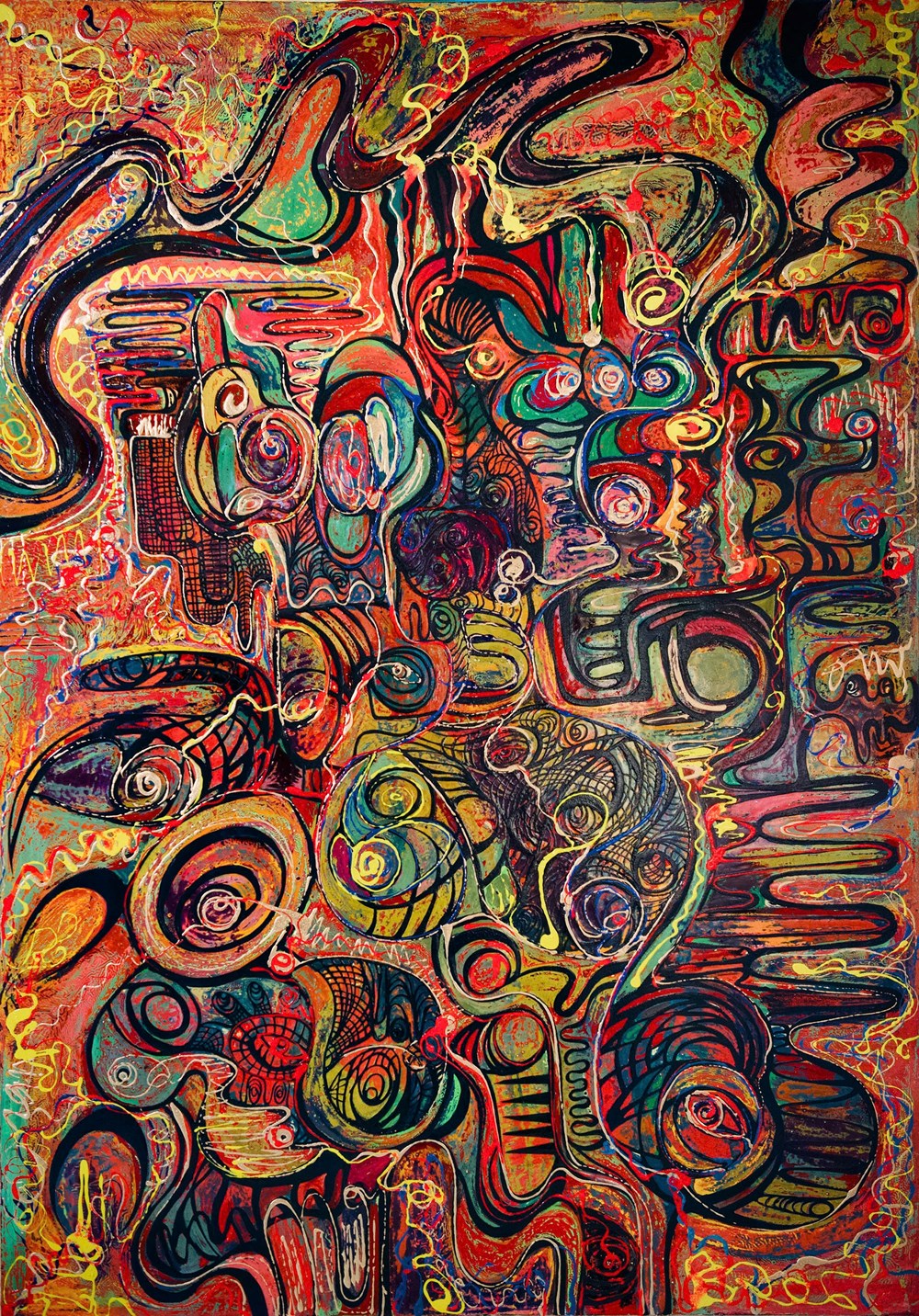 Sau thời gian ở ẩn, CAT - Đào Anh Thơ ra mắt loạt tranh sơn mài khổ lớn - ảnh 1