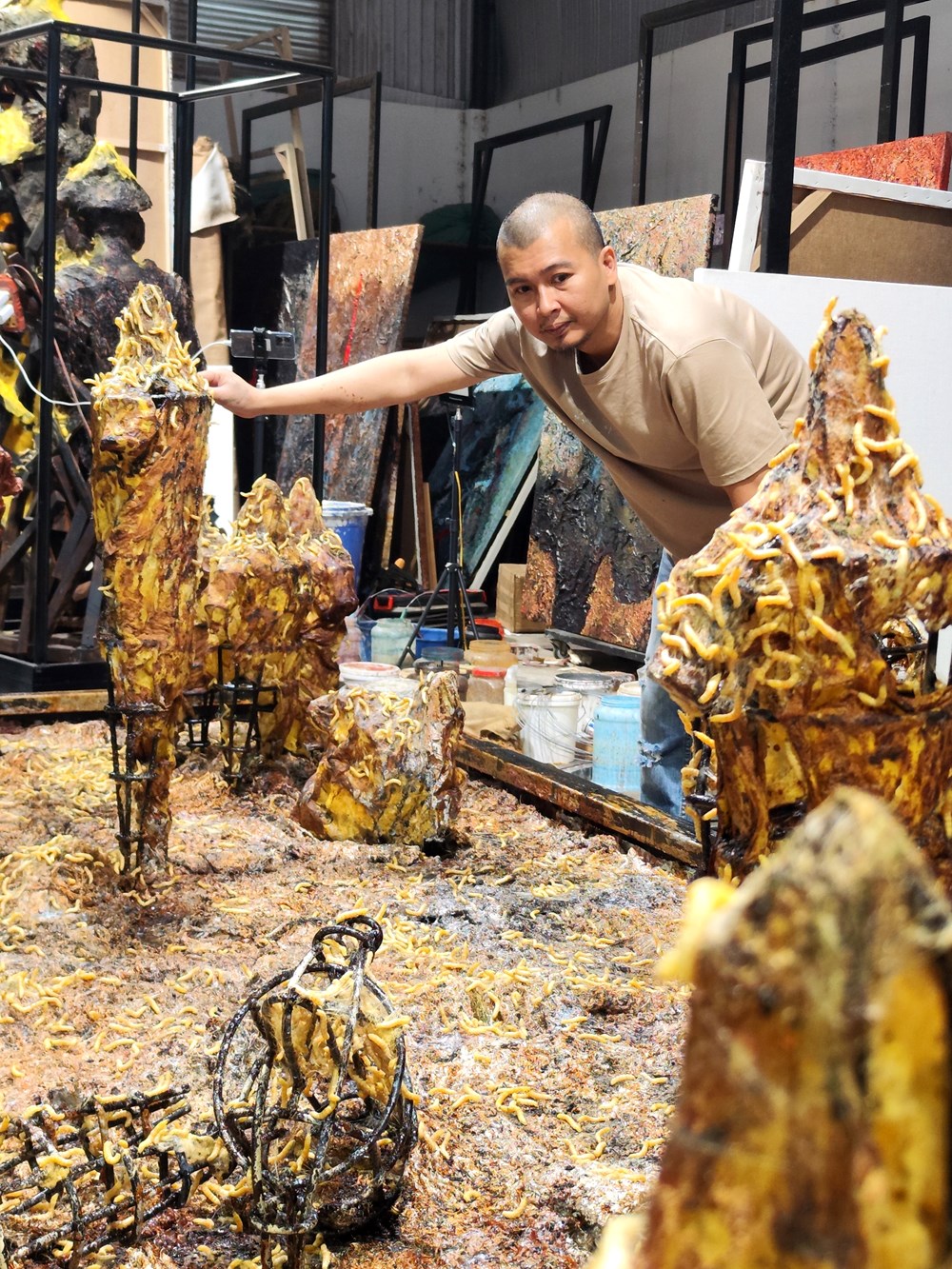 Công bố dự án nghệ thuật Việt Nam đầu tiên tham dự Venice Art Biennale tại Italia - ảnh 3