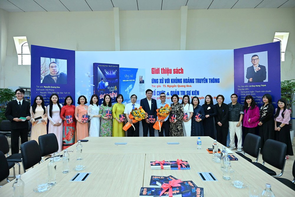 Ra mắt hai cuốn sách về khủng hoảng truyền thông và tổ chức sự kiện - ảnh 5