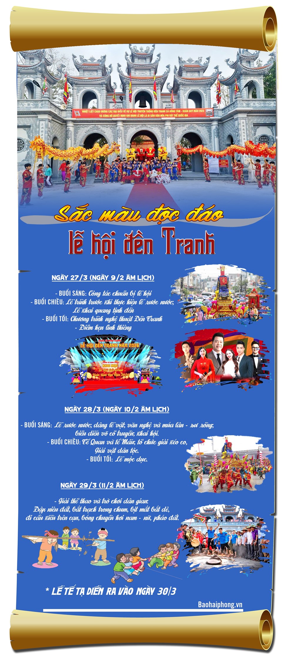 Khai hội Đền Tranh xuân 2026 sẽ được tổ chức với nhiều nghi lễ đặc sắc - ảnh 3