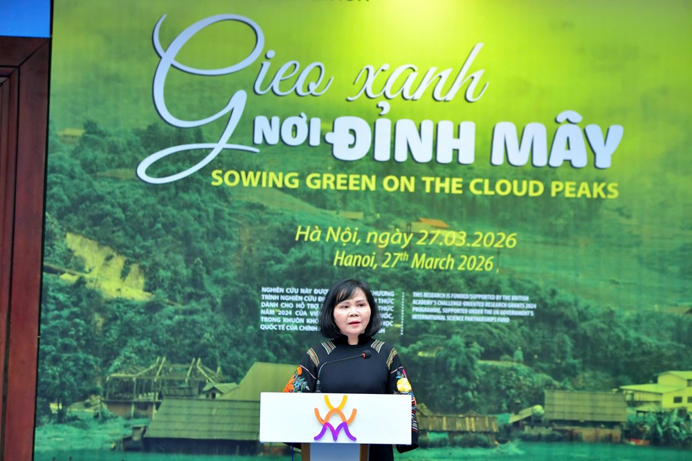 “Gieo xanh nơi đỉnh mây” - vai trò không thể thay thế của phụ nữ dân tộc thiểu số trong bảo tồn di sản - ảnh 4